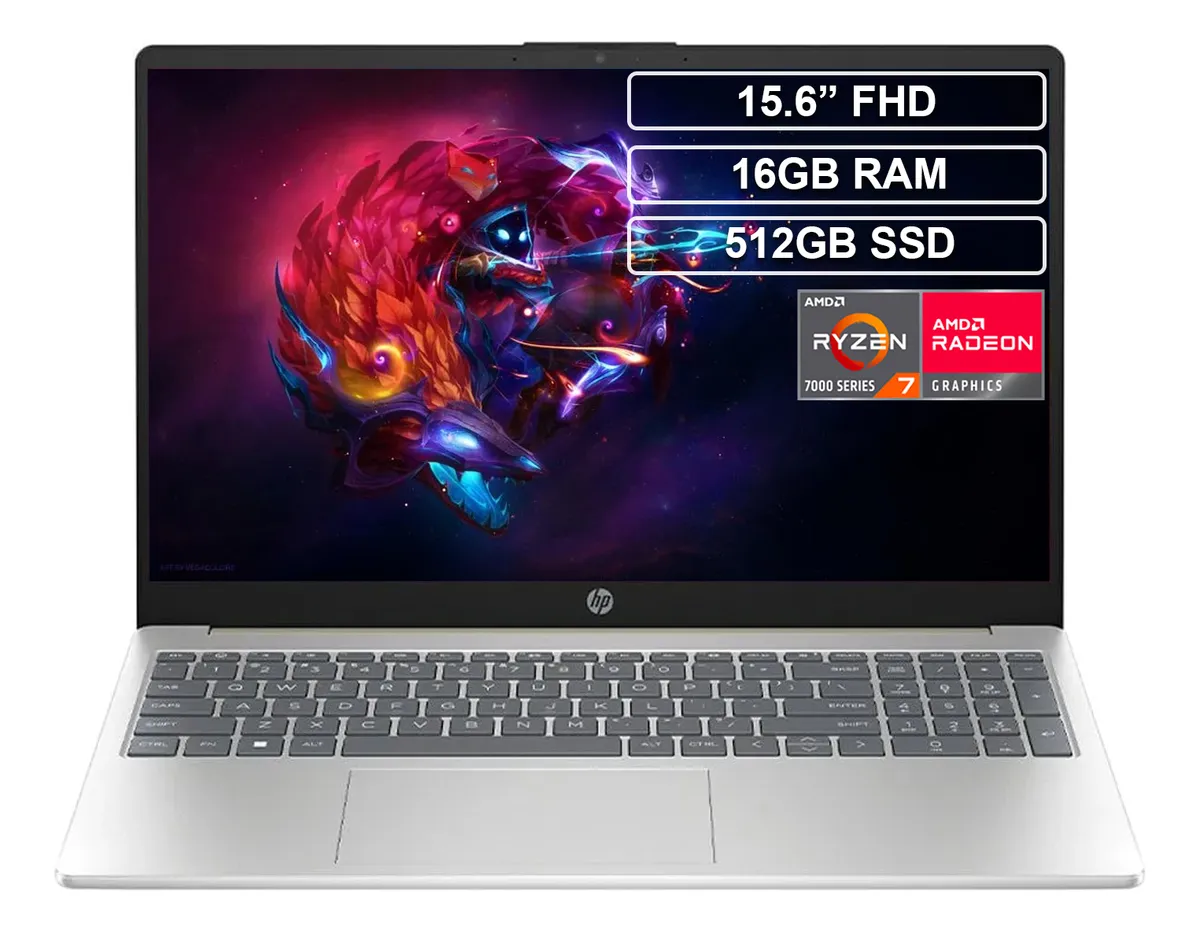HQ PORTATIL HP 15-FC0012LA R7-7730U16GB512GB15.6
