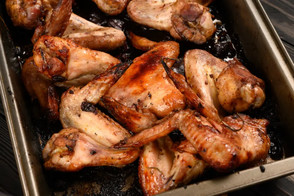 imagen de alitas BBQ al horno