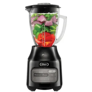 LICUADORA 550W MOTOR REVERSIBLE 2PROG 3VEL DIG VID NEGRO 1