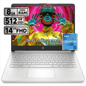 TAM PORTATIL HP 14DQ3502LA CELERON N4500 8GB512GBSSD14 2