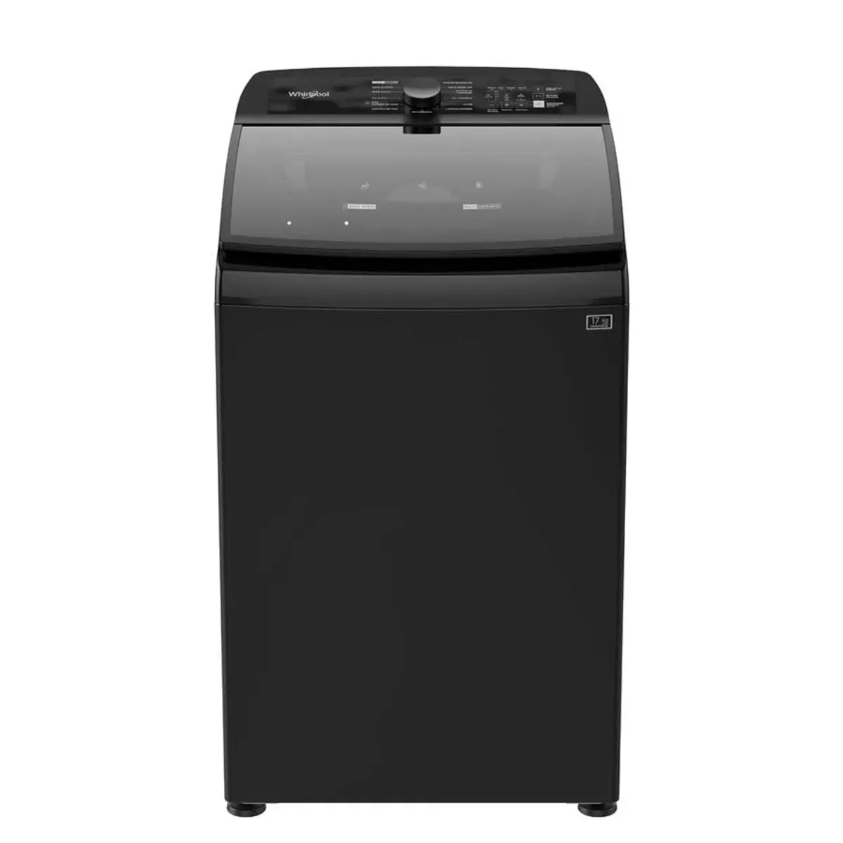 WHIRLPOOL LAVADORA WW17NTAHLA 17 KL NEGRA