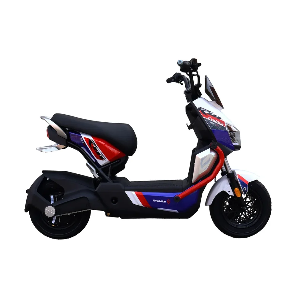 Motos Eléctricas 6 AguilaPro Lateral AzulRojo